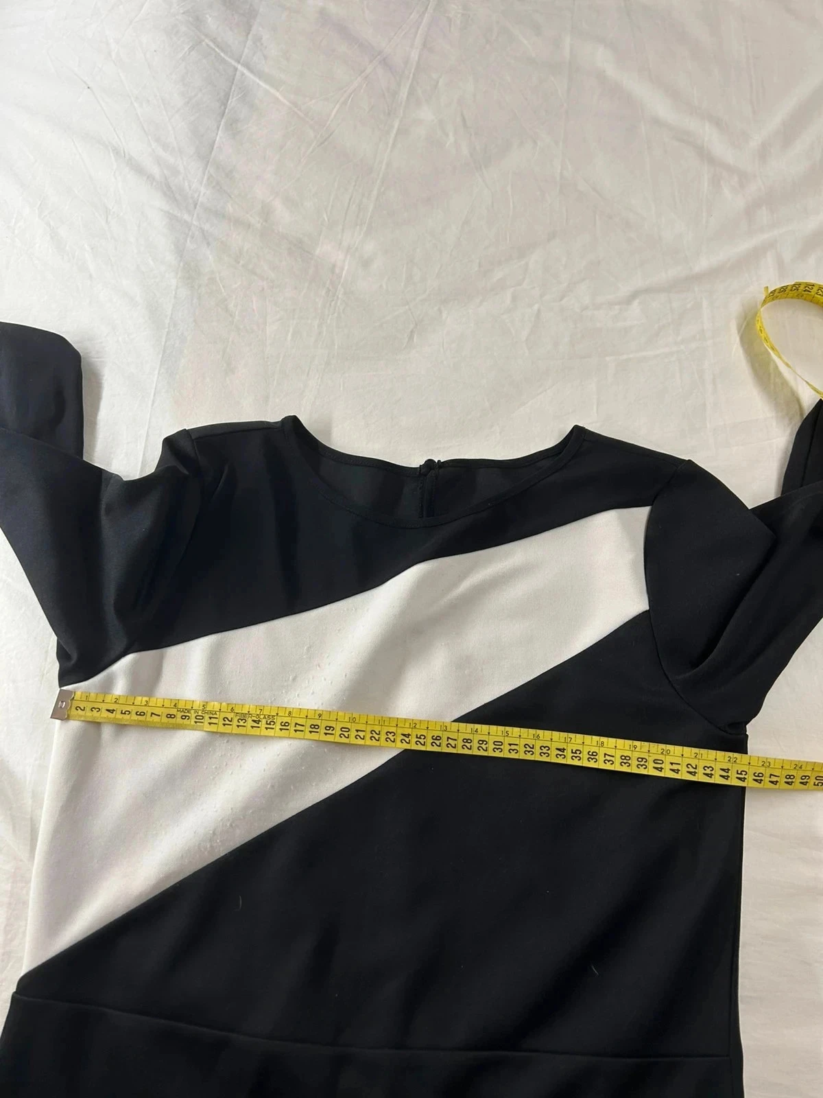 Vestido vintage negro y blanco – photo 10
